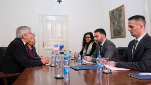 Košarac i Ruson: Jačati ekonomsku saradnju BiH i Francuske