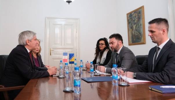 Košarac i Ruson: Jačati ekonomsku saradnju BiH i Francuske