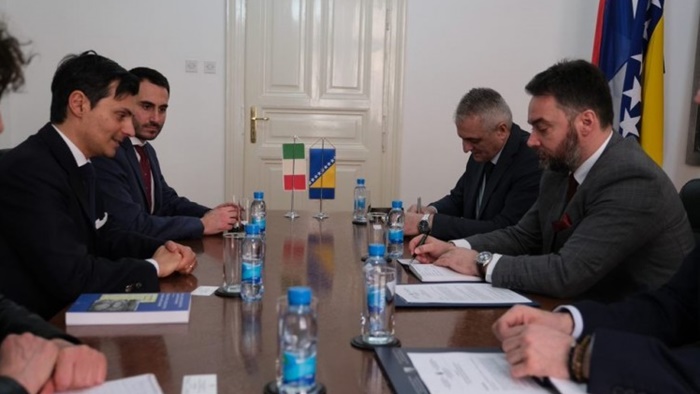 Košarac - Minasi: Italija drugi vanjskotrgovinski partner BiH