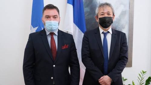 Košarac sa ambasadorom Japana o ekonomskoj saradnji