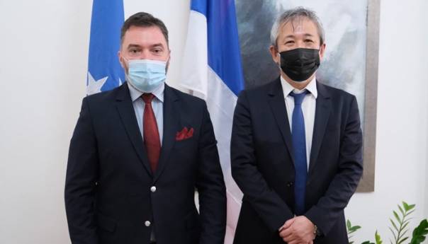 Košarac sa ambasadorom Japana o ekonomskoj saradnji