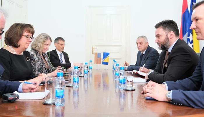 Košarac sa Cormack o ekonomiji i pitanju Ustavnog suda BiH