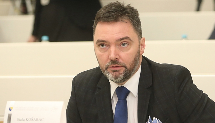 Košarac se obratio uoči glasanja: Biću potpuno direktan!