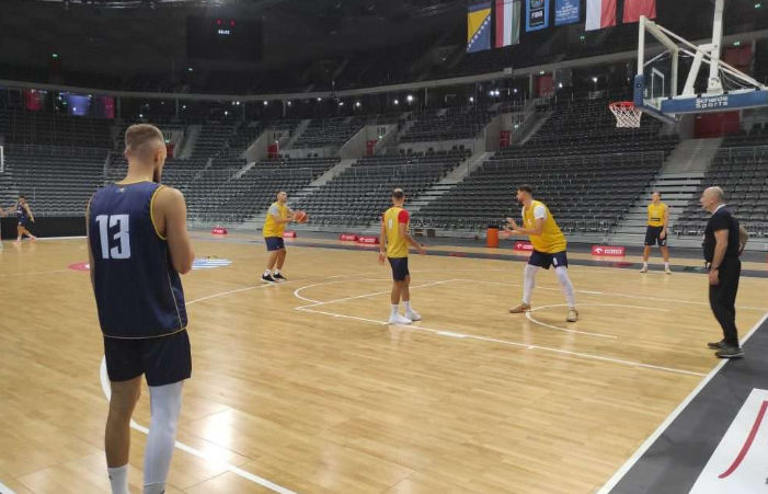 Košarkaši BiH obavili prvi trening u Poljskoj