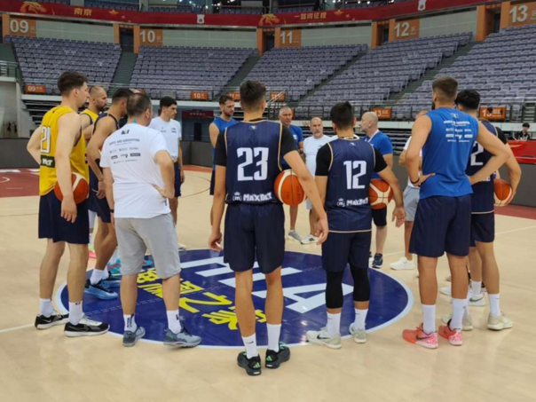 Košarkaši BiH obavili prvi trening uoči dvomeča protiv selekcije Kine