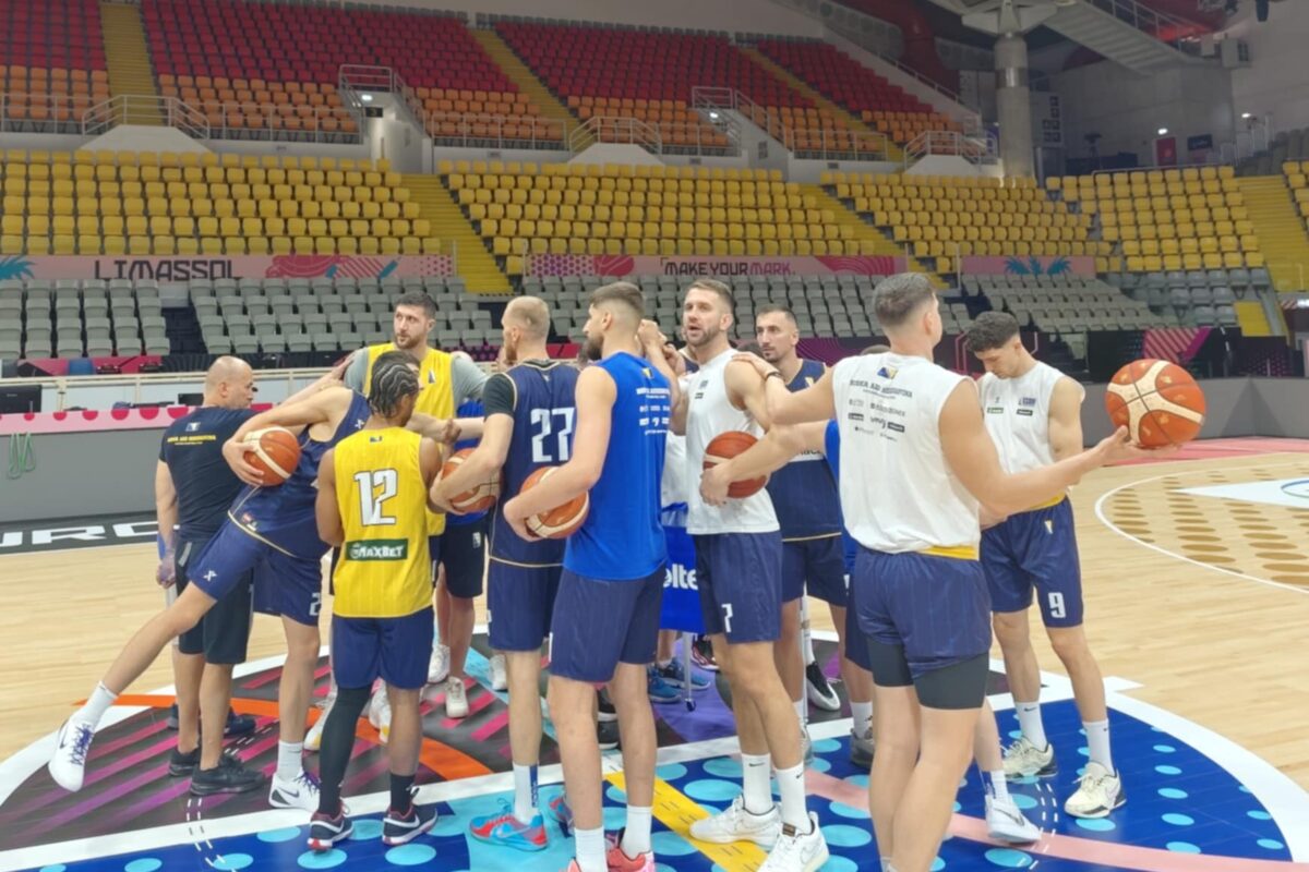 Košarkaši BiH obavili trening u Limassolu, domaćini reagovali brzo oko hotela