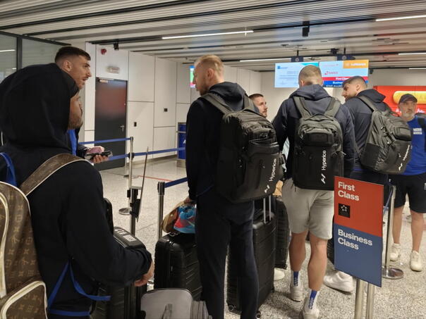 Košarkaši BiH otputovali na Eurobasket