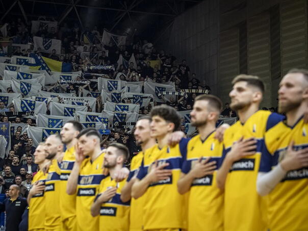 Košarkaši BiH večeras protiv Hrvatske