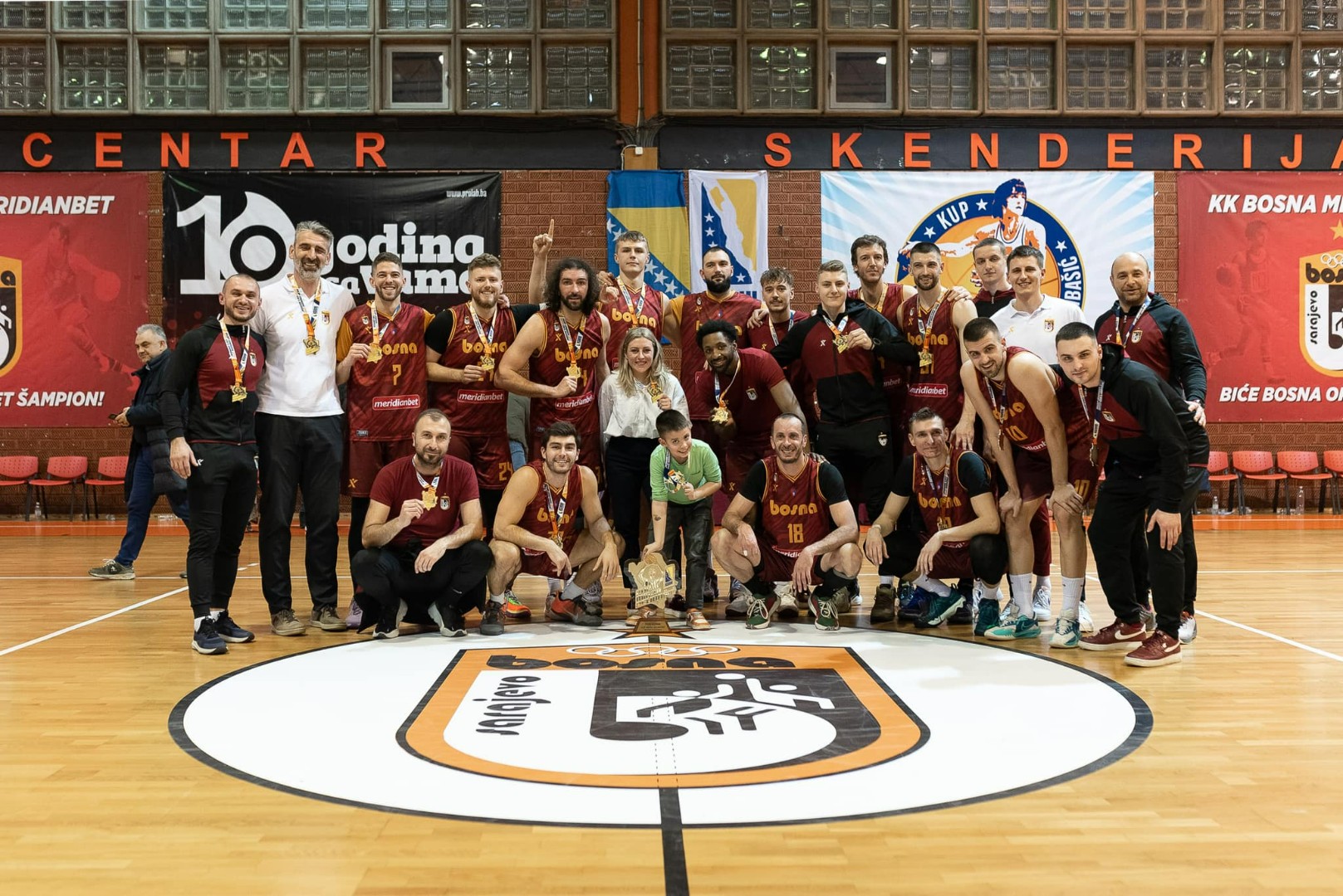 Košarkaši Bosne savladali Široki i osvojili Kup 'Mirza Delibašić'