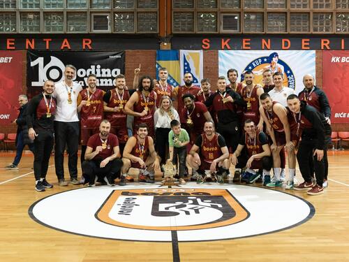 Košarkaši Bosne savladali Široki i osvojili Kup 'Mirza Delibašić'