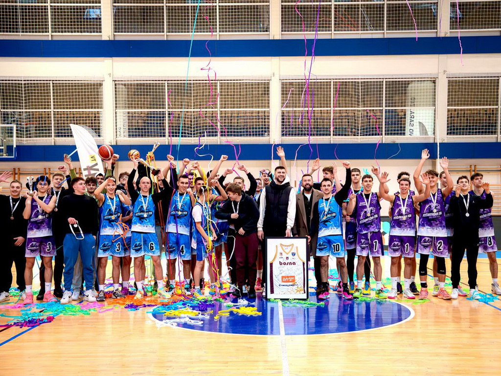 Košarkaši Druge gimnazije Sarajevo prvaci Kantona Sarajevo