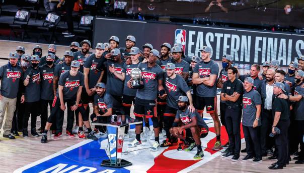 Košarkaši Miamija u finalu NBA lige