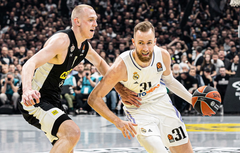 Košarkaši Partizana uništili Real, Musa pružio dobru partiju