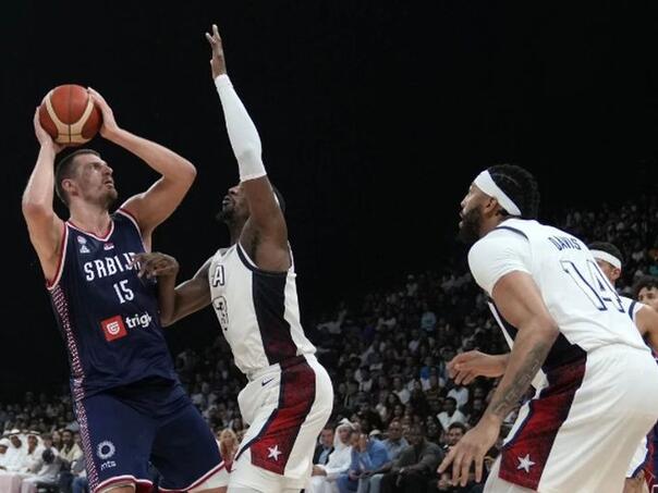 Košarkaši SAD pregazili Srbiju u prijateljskoj utakmici
