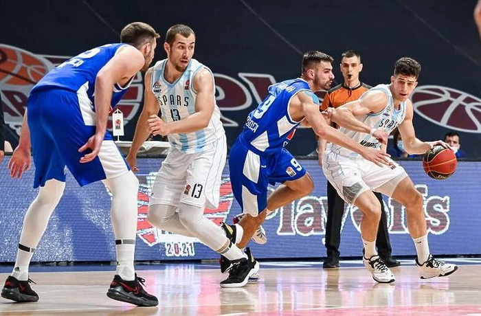 Košarkaši Sparsa izgubili u prvom meču finala ABA 2 lige