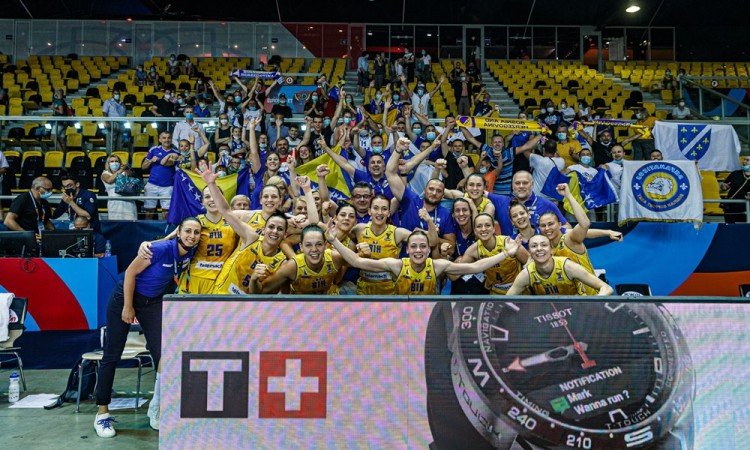 Košarkašice BiH danas u četvrtfinalu Eurobasketa protiv Francuske