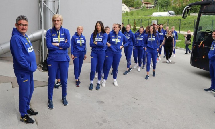 Košarkašice BiH doputovale u Poreč, sutra meč sa Hrvatskom