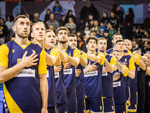 Košarkaška reprezentacija BiH večeras protiv Francuske
