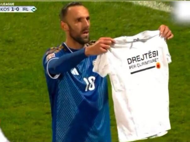 Kosovar dao gol za pobjedu pa pokazao majicu zbog koje su bijesni u Srbiji