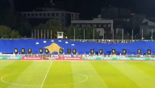 Kosovo koreografijom dočekalo Špance nakon niza provokacija