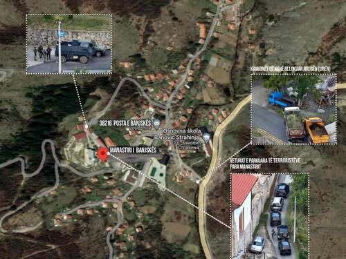 Kosovo: Policija napustila manastir, Vučić se obraća u 20 sati