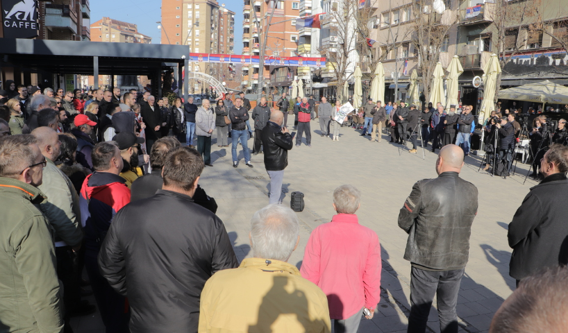 Kosovo: Srbi na sjeveru protestovali protiv Vučića i Kurtija