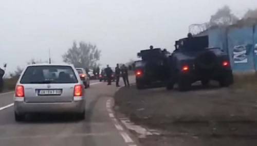 Kosovski specijalci na graničnim prijelazima Jarinje i Brnjak