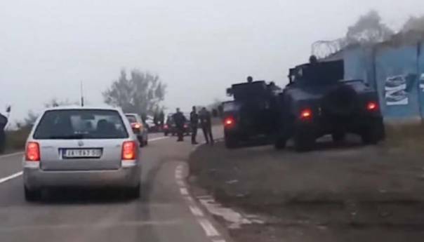 Kosovski specijalci na graničnim prijelazima Jarinje i Brnjak