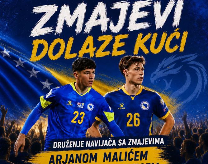 Krajina čeka svoje heroje: U Bihaću svečani doček za Mahmića i Malića