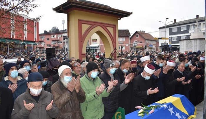 Krajina ispratila velikog heroja i komandanta Nijaza Miljkovića