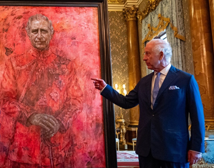 Kralj Charles otkrio svoj prvi portret, ljudi ga zezaju: 'Najružnija stvar koju sam ikad vidio'