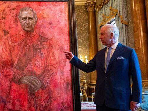 Kralj Charles otkrio svoj prvi portret, ljudi ga zezaju: 'Najružnija stvar koju sam ikad vidio'