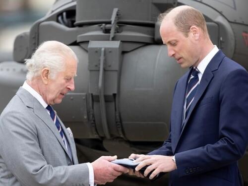 Kralj Charles predao visoku vojnu titulu princu Williamu