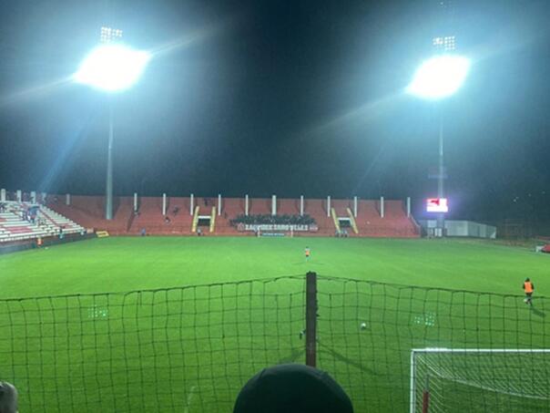 Kratko nestalo struje na stadionu Rođeni, utakmica nastavljena