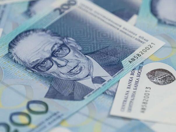 Krediti na kraju oktobra 23,19 milijardi KM, a depoziti 30,89 milijardi KM