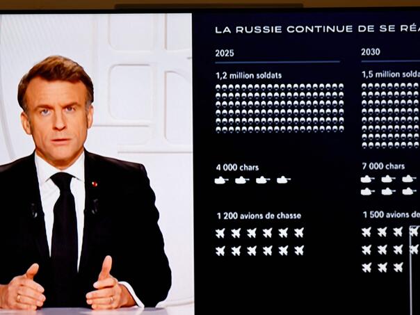 Kremlj govor Macrona o ruskoj prijetnji nazvao ‘konfrontacijskim’