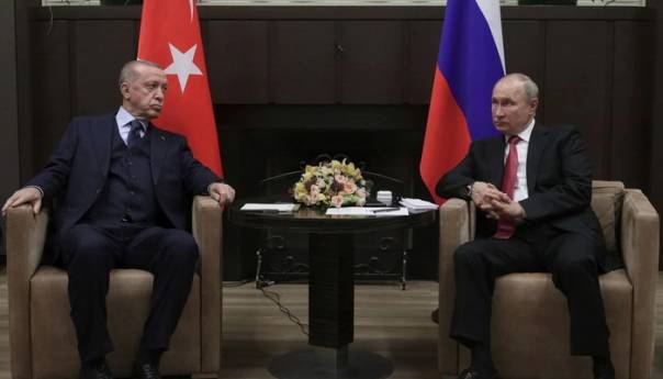 Kremlj najavio sastanak Putina i Erdogana u bliskoj budućnosti