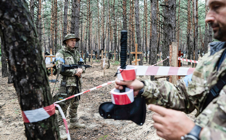 Kremlj: Navodni ratni zločini kod Izjuma su laž