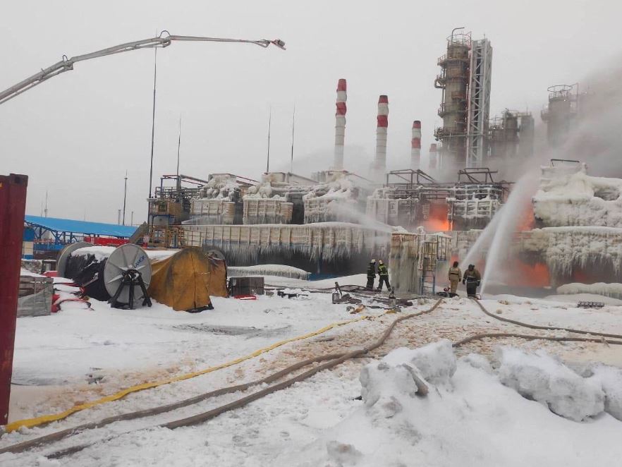 Kremlj optužio Ukrajinu za napad na plinski terminal 