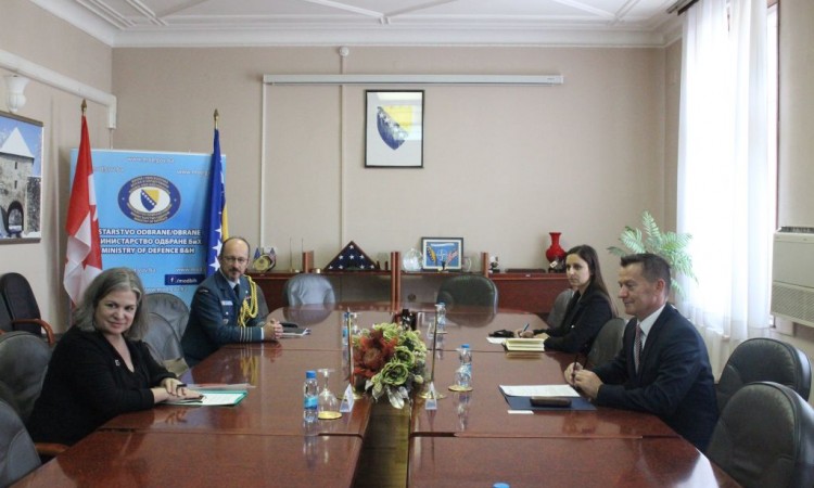 Krešić-Charette-Bernier: Podrška BiH na putu ka euroatlantskim integracijama