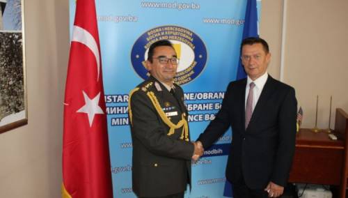 Krešić i brigadir Tatar o bilateralnoj vojnoj saradnji BiH i Republike Turske