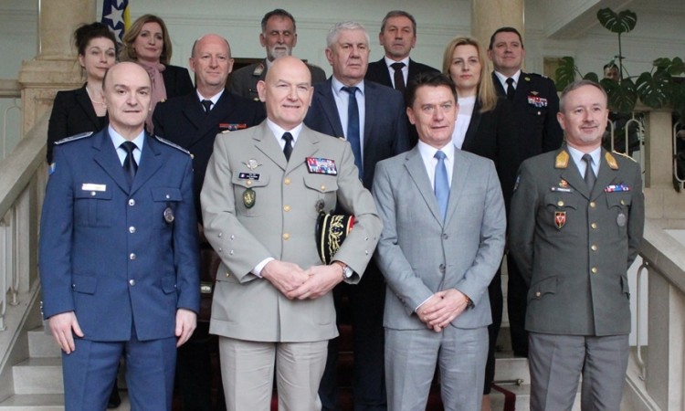 Krešić primio operativnog zapovjednika snaga EU u BiH