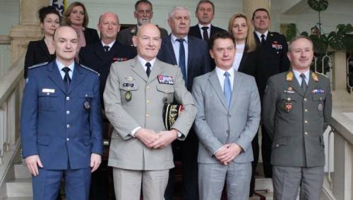 Krešić primio operativnog zapovjednika snaga EU u BiH