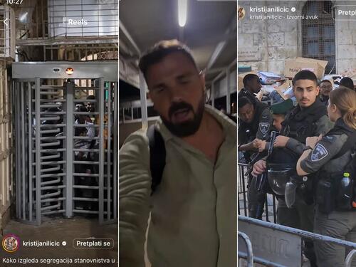 Kristijan Iličić je još u maju prikazivao istinu: 'Strašno je kako ugnjetavaju Palestince!'