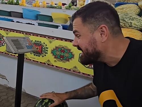 Kristijan Iličić kupio lubenicu od 12 kg u Turkmenistanu: Cijena iznenađujuća