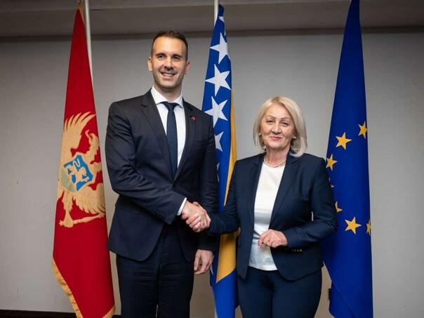 Krišto i Spajić: Jačanje saradnje BiH i Crne Gore i zajednički fokus na put ka EU