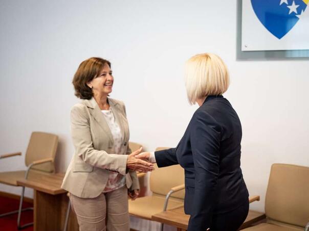 Krišto primila u nastupni posjet direktoricu EBRD-a Vitzthum