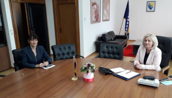 Krišto primila u nastupni posjet šeficu Ureda Vijeća Europe u BiH