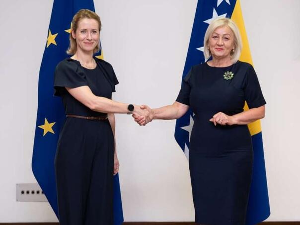 Krišto s Kallas: BiH nekoliko koraka od otvaranja pregovora s EU