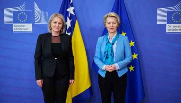 Krišto sa predsjednicom EK Von der Leyen